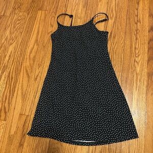 Abercrombie Kids YBP Black Polka Dot Mini Dress